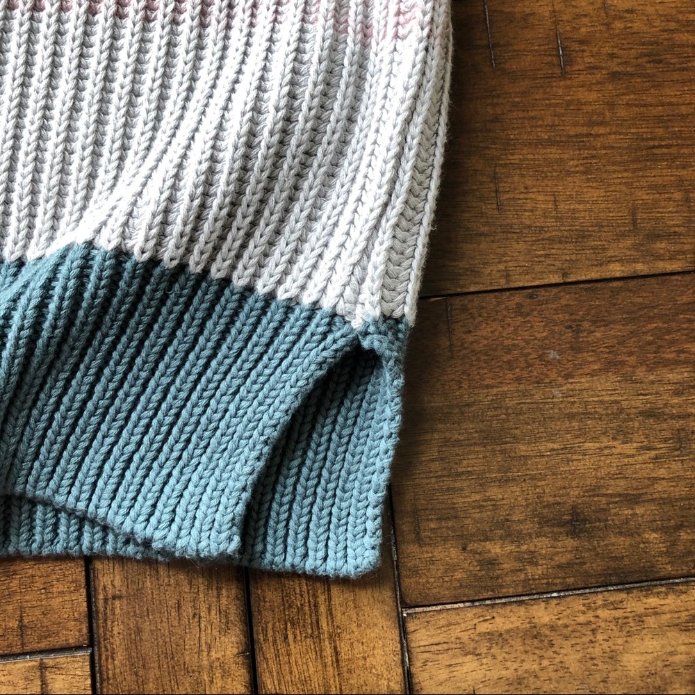Armani Exchange Color Block Knit Pullover Sweater - Picture 7 of 9